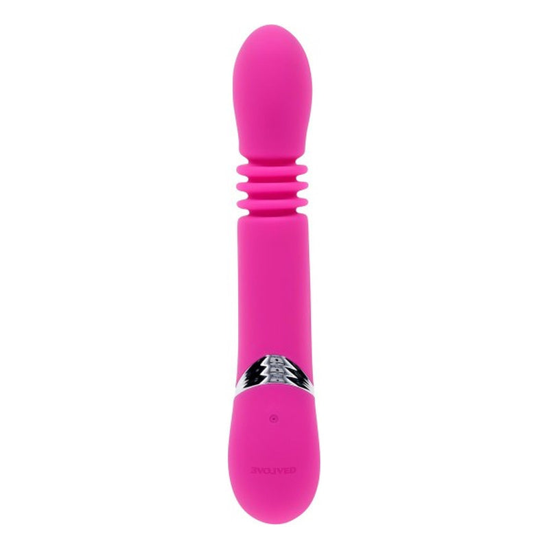 Evolved Novelties Pink Dragon Rabbit Vibrator