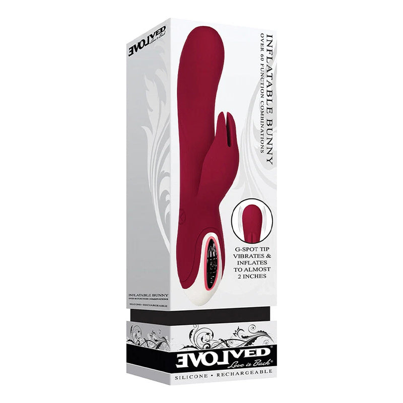 Evolved Novelties Inflatable Bunny Rabbit Vibrator