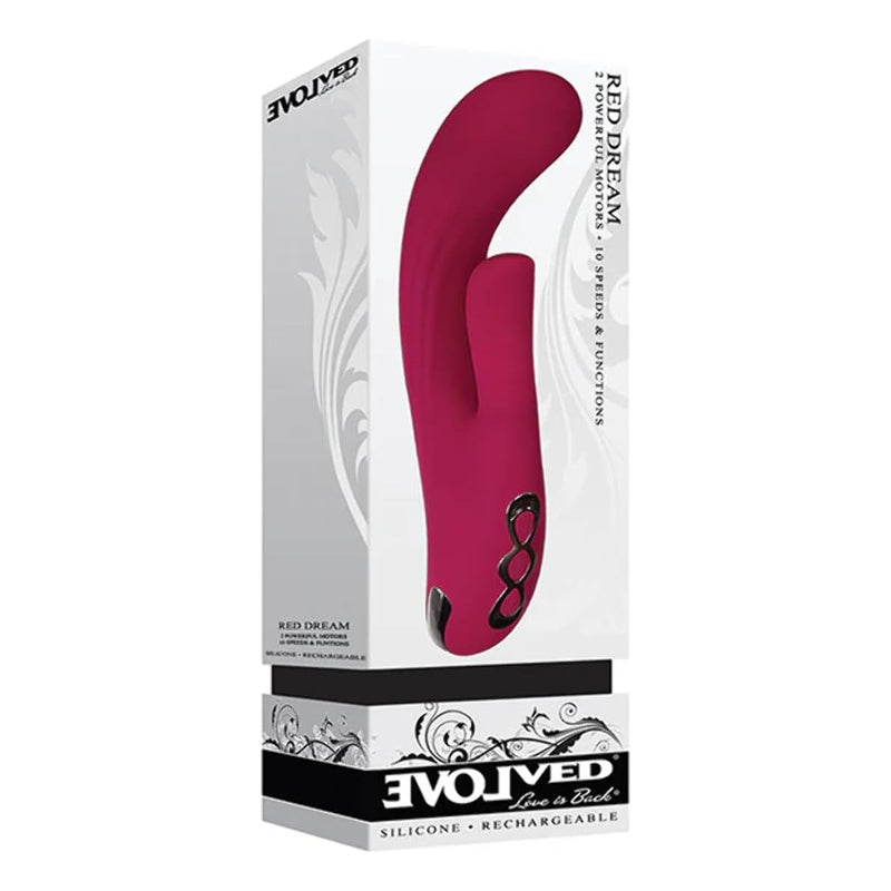 Evolved Novelties Red Dream Rabbit Vibrator