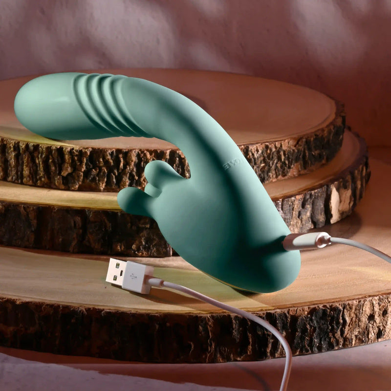 Evolved Novelties Thrust Into Ecstasy Rabbit Vibrator