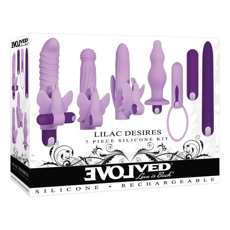 Evolved Novelties Lilac Desires 7 Piece Kit