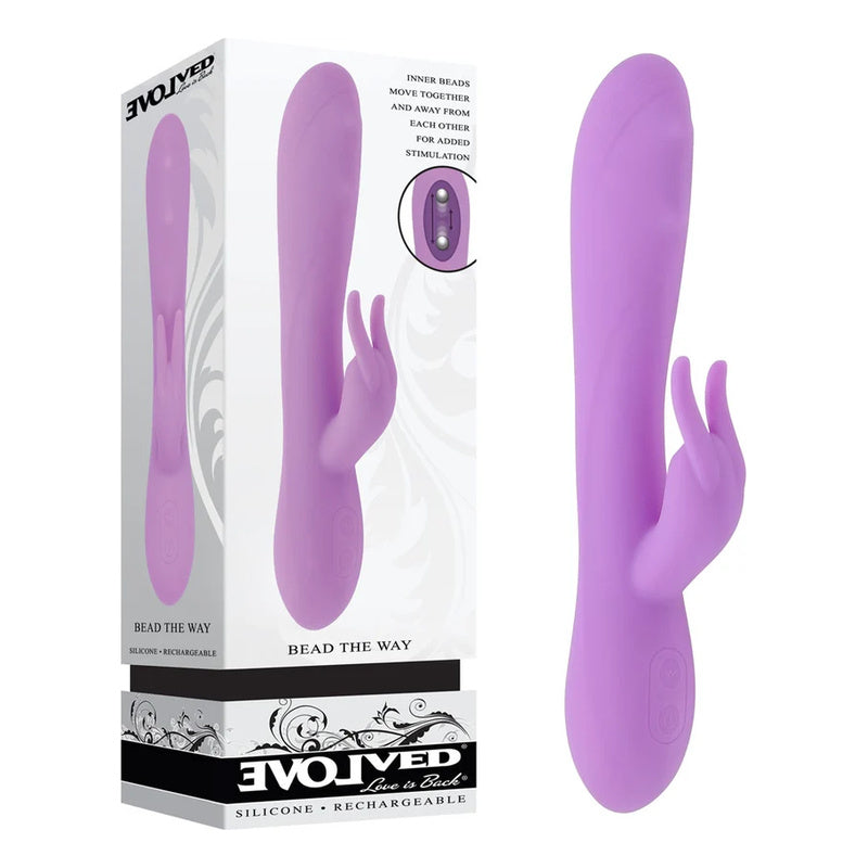 Evolved Novelties Bead The Way Rabbit Vibrator