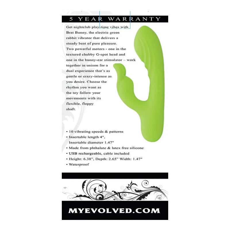 Evolved Novelties Brat Bunny Rabbit Vibrator