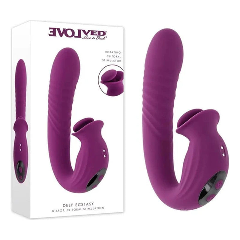 Evolved Novelties Deep Ecstasy Rabbit Vibrator