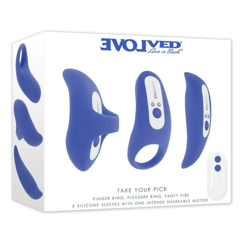 Evolved Novelties Take Your Pick Remote Controlled Vibrator