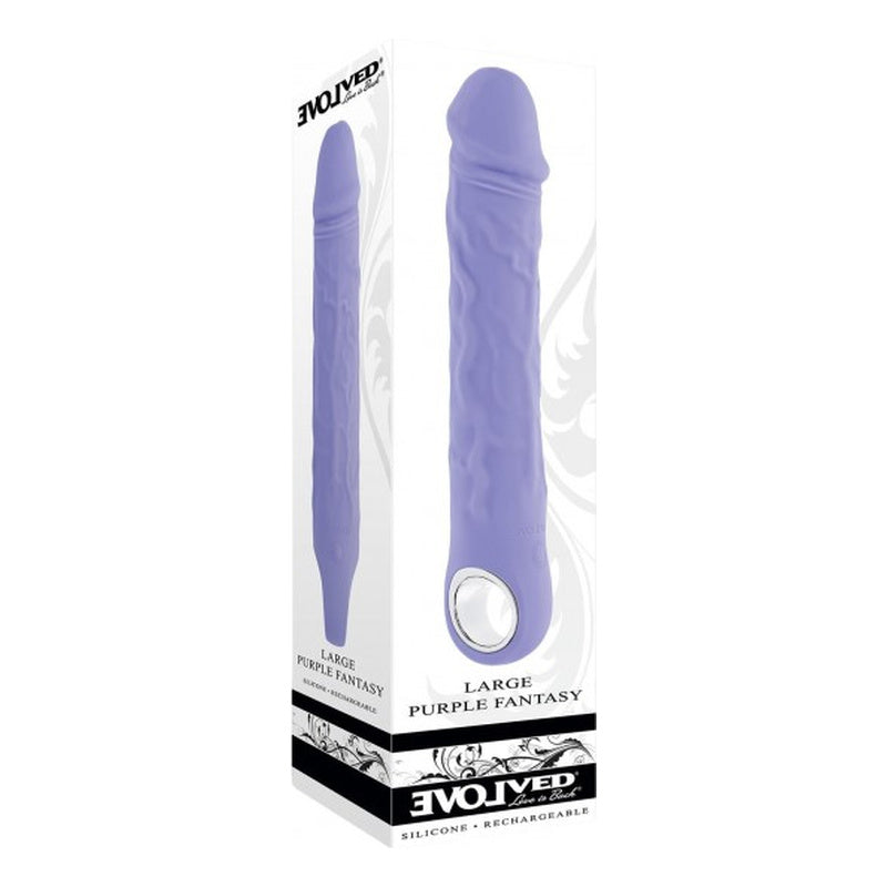 Evolved Novelties Large Purple Fantasy Vibrator