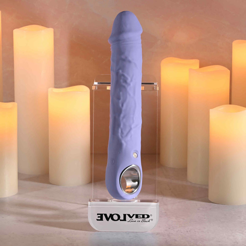 Evolved Novelties Large Purple Fantasy Vibrator