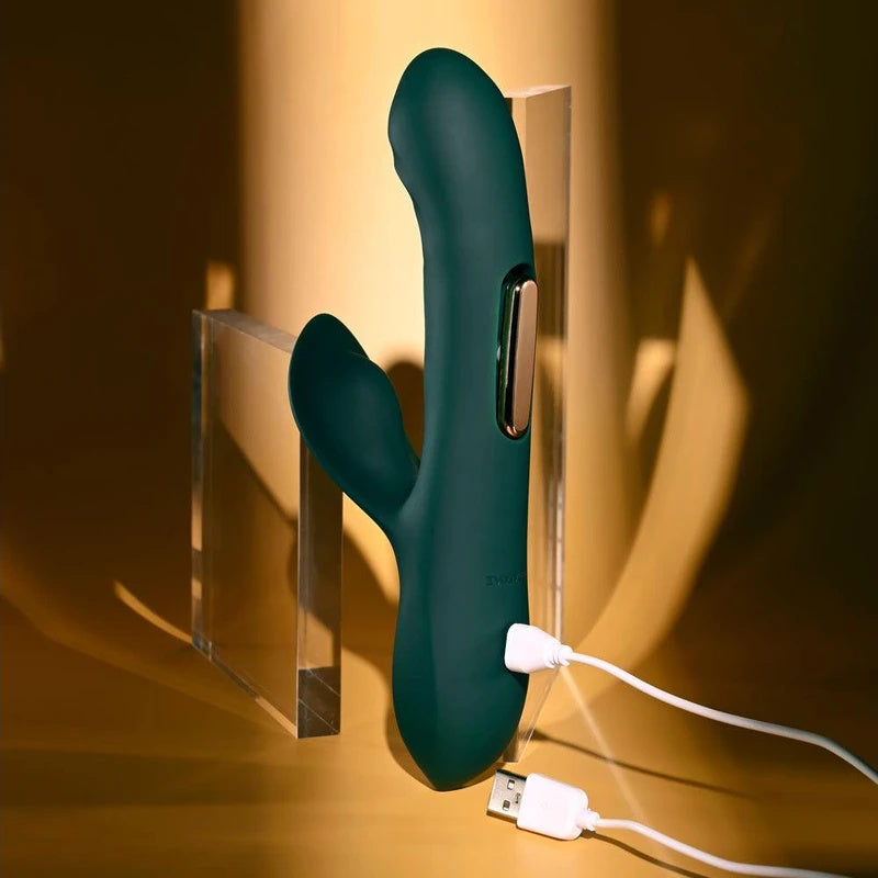 Evolved Novelties Heart Of Gold Rabbit Vibrator
