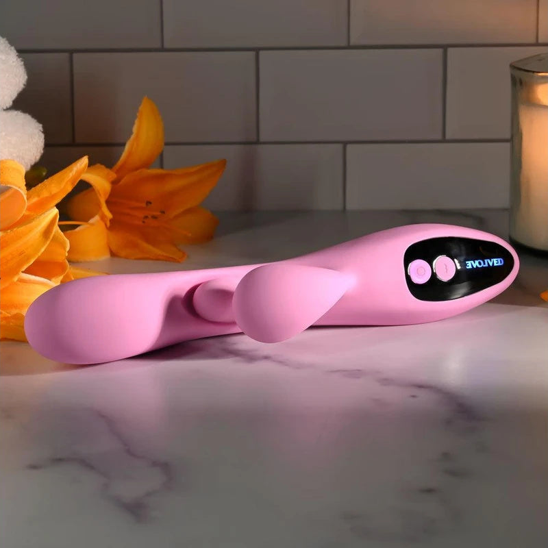 Evolved Novelties Push The Button Rabbit Vibrator