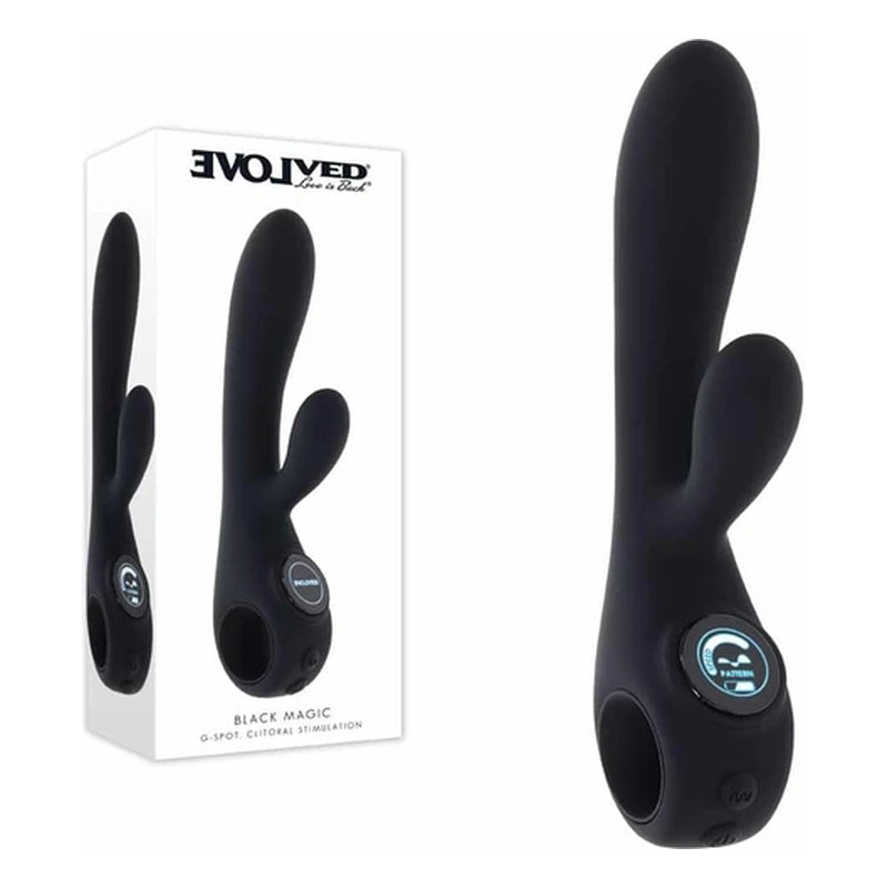 Evolved Novelties Black Magic Rabbit Vibrator