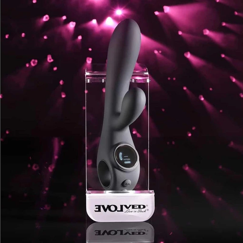 Evolved Novelties Black Magic Rabbit Vibrator