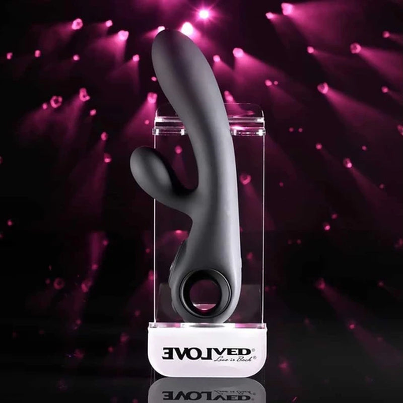 Evolved Novelties Black Magic Rabbit Vibrator