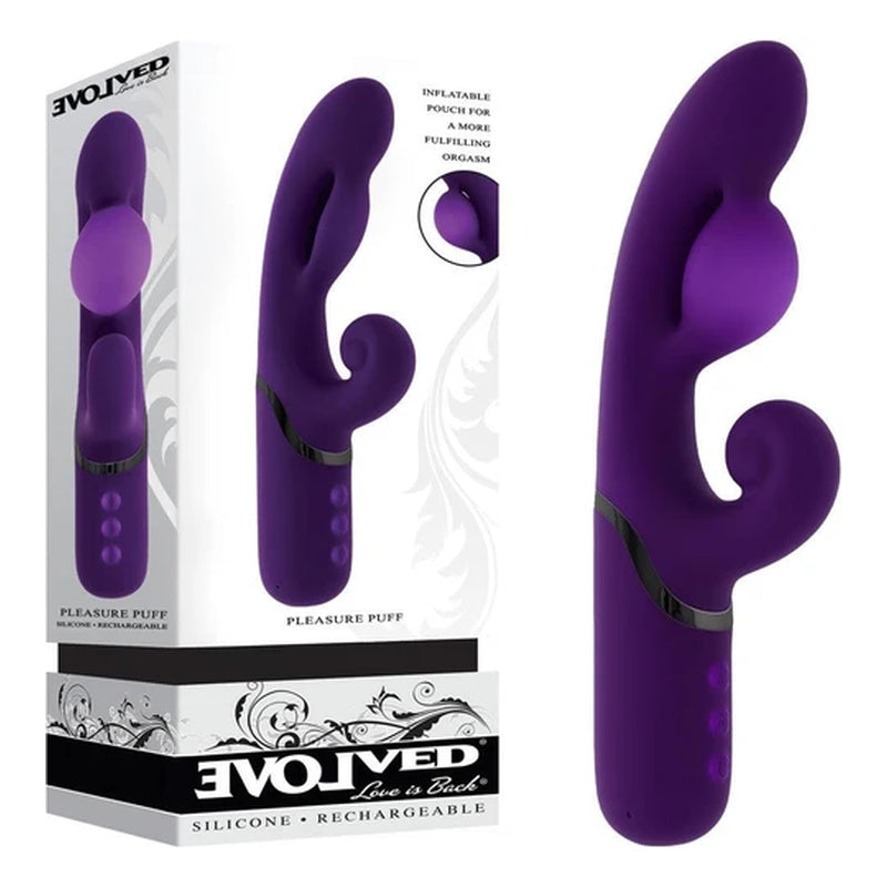 Evolved Novelties Pleasure Puff Rabbit Vibrator