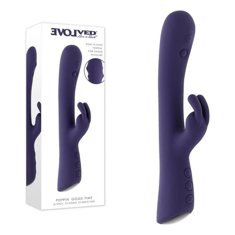Evolved Novelties Poppin Good Time Rabbit Vibrator