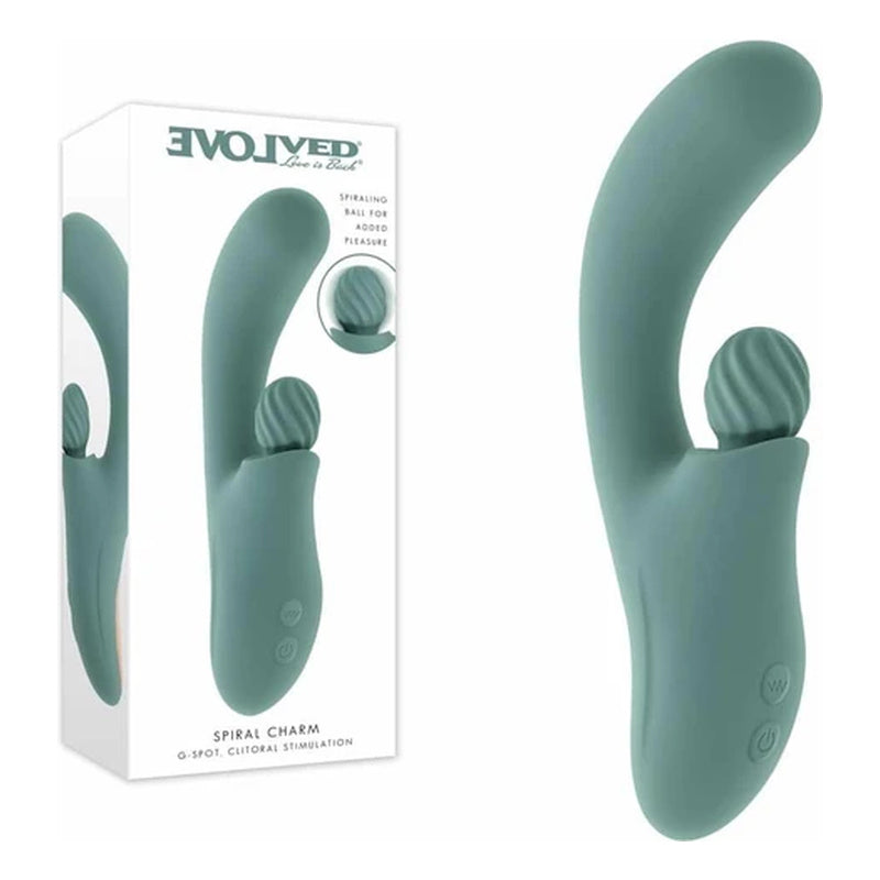 Evolved Novelties Spiral Charm Rabbit Vibrator