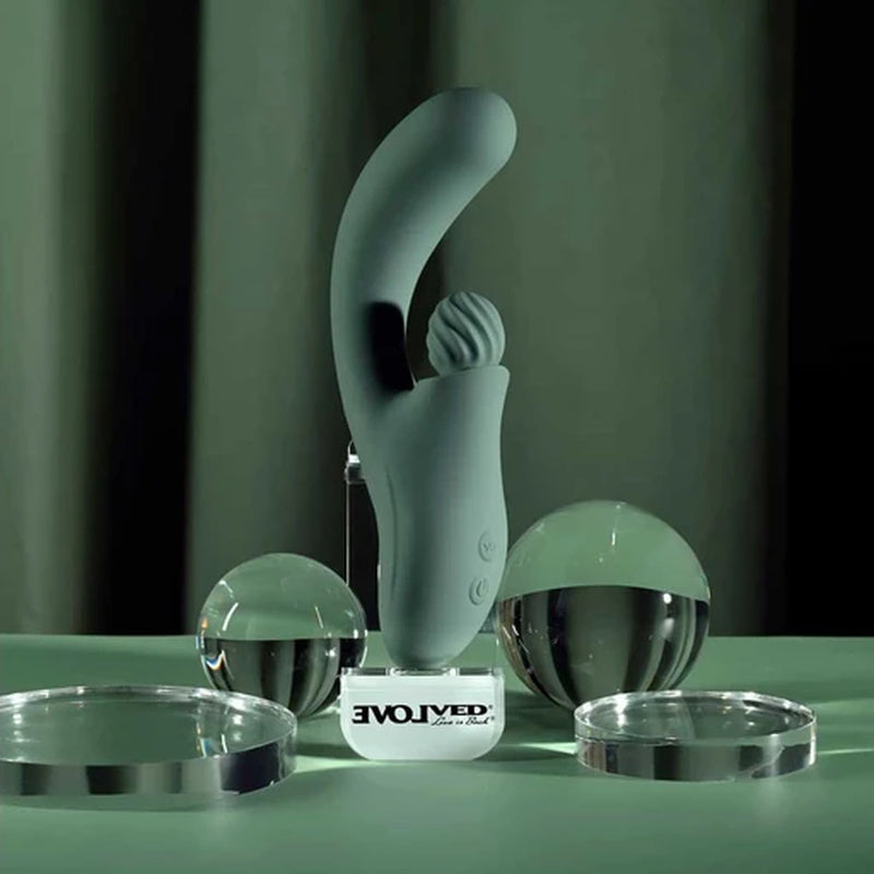Evolved Novelties Spiral Charm Rabbit Vibrator