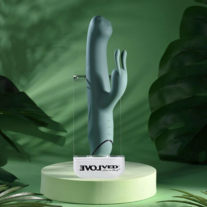 Evolved Novelties Satin Swirl Rabbit Vibrator