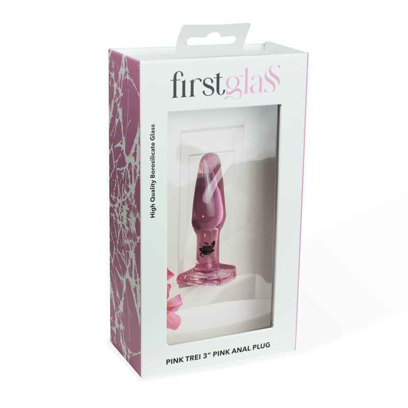 Shop First Glass Trei Butt Plug - Love Shop Shop First Glass Trei Butt Plug - Love Shop