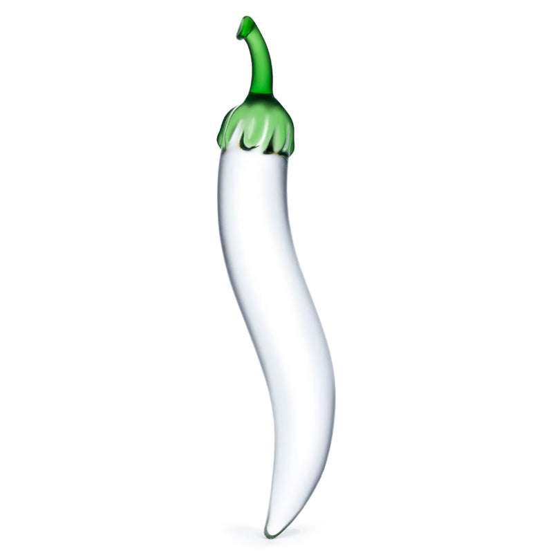 Glass Naturals Chili Pepper Dildo