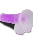 Glow Rave Silicone Glow-In-The-Dark Dildo