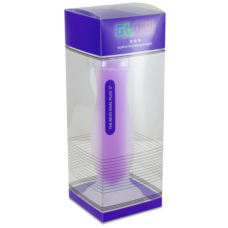 Glow Revo Silicone Glow-In-The-Dark Butt Plugs