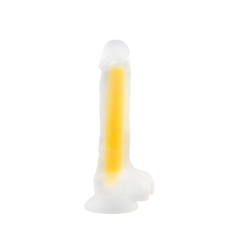 Glow Rave Silicone Glow-In-The-Dark Dildo