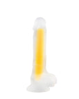 Glow Rave Silicone Glow-In-The-Dark Dildo
