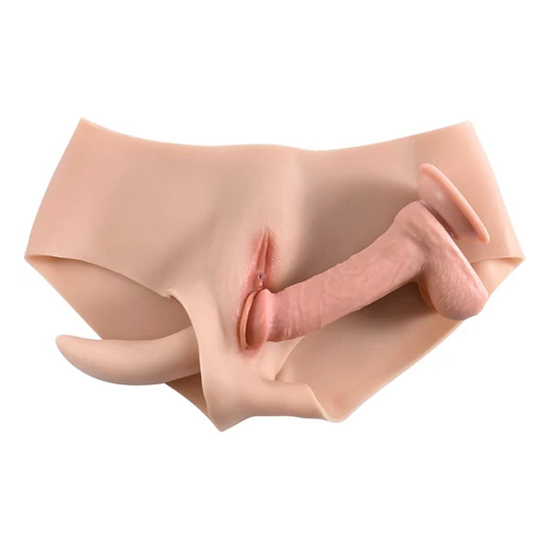 Gender X Undergarment Briefs with Penetrable Silicone Vagina