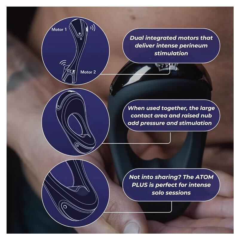 Atom Plus Vibrating Cock Ring