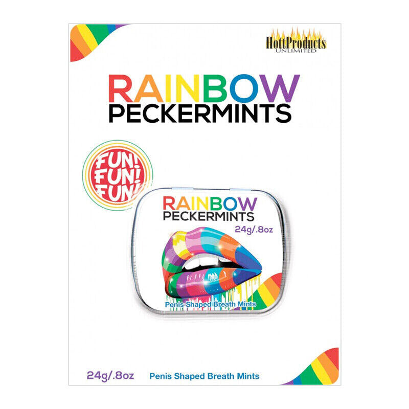 Rainbow Peckermints Rainbow Pecker Shape Candies