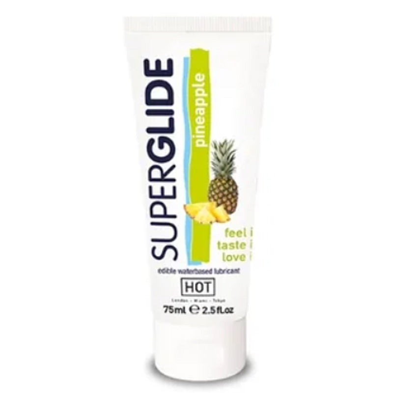 HOT Superglide Edible Lubricant Waterbased - PINEAPPLE