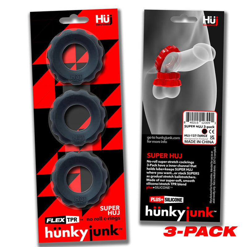 Oxballs Super Huj 3-Pack Cockrings