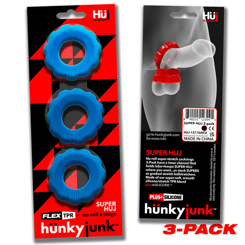 Oxballs Super Huj 3-Pack Cockrings
