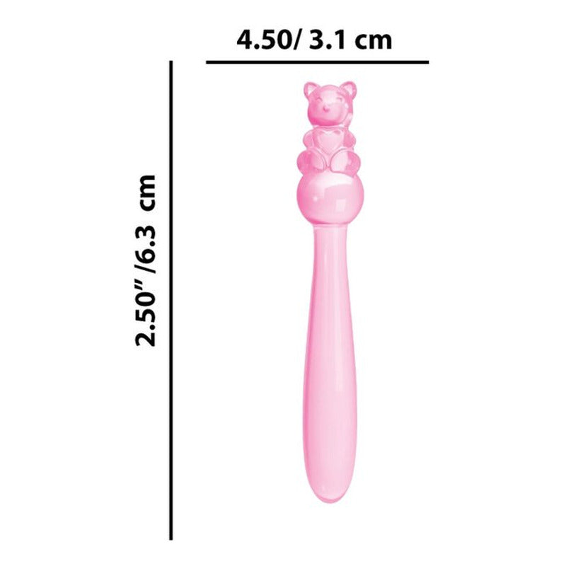 Icon Brands Teddy Glass Dildo