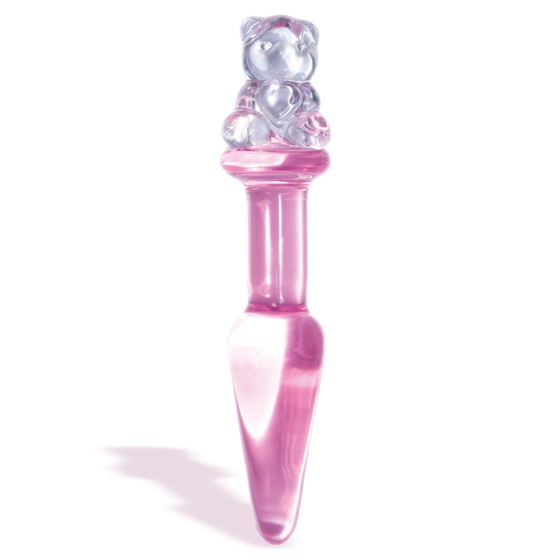 The 9s Frist Glass Teddy Love Glass Butt Plug