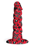 Goth Girl Twisted Silicone Dildo