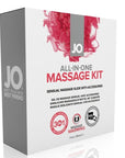 JO AllInOne Massage Glide Kit Warming Gift Set