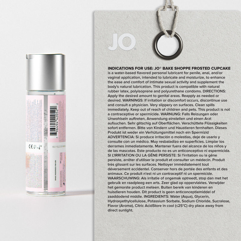 JO Bake Shoppe Frosted Cupcake Lubricant