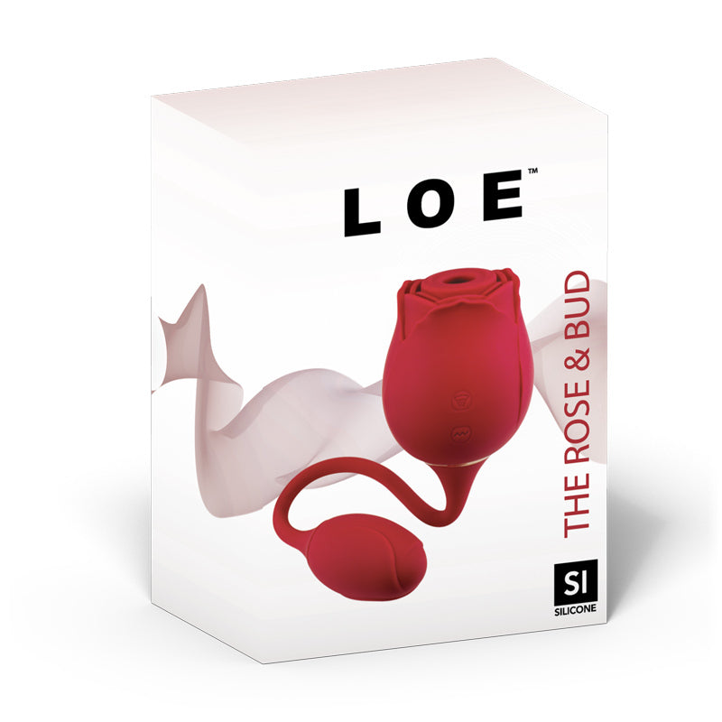 The Rose and Bud Premium Suck and Vibe Stimulator
