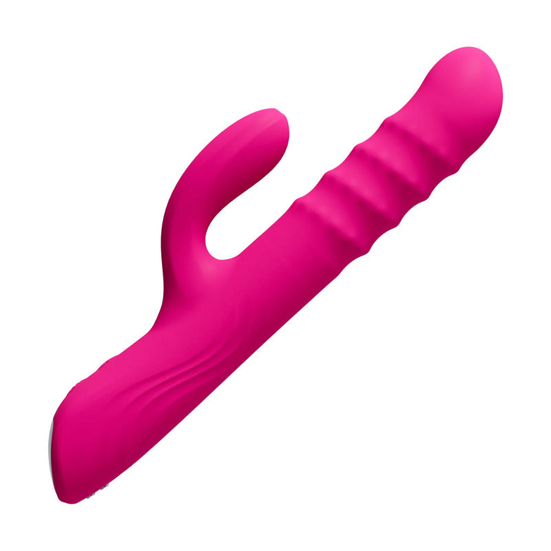 Velvo - Rotating Beaded G-Spot &amp; Clit Rabbit Vibrator