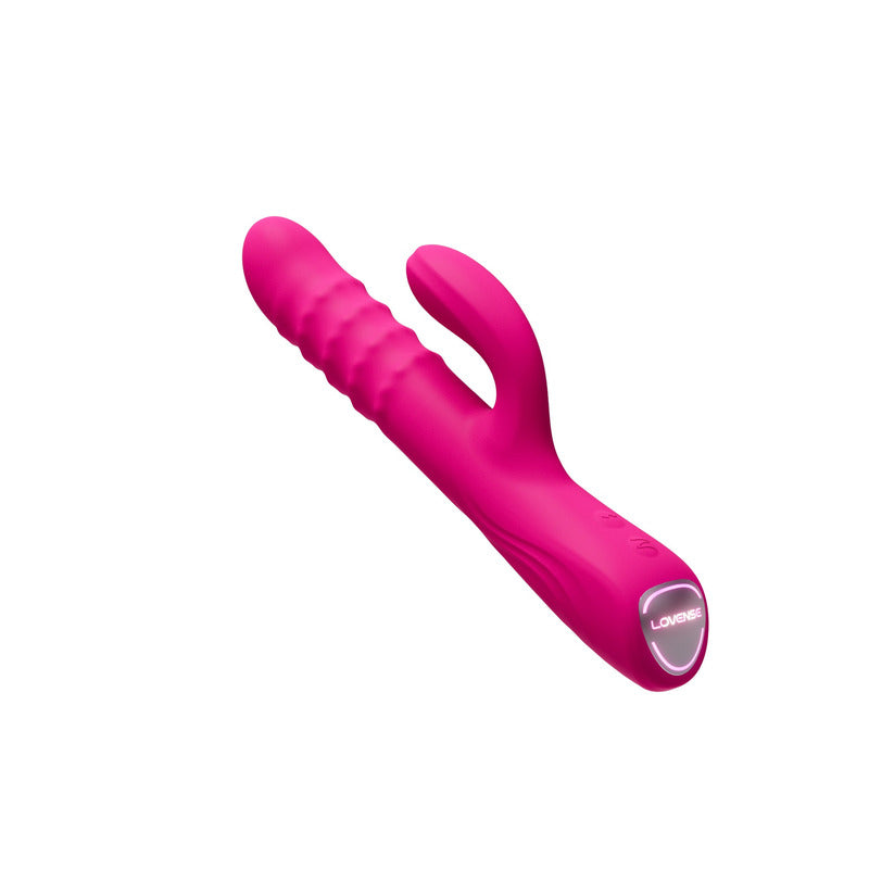 Velvo - Rotating Beaded G-Spot &amp; Clit Rabbit Vibrator