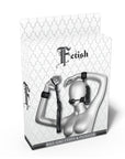 Fetish Ball Gag Cuffs & Flogger