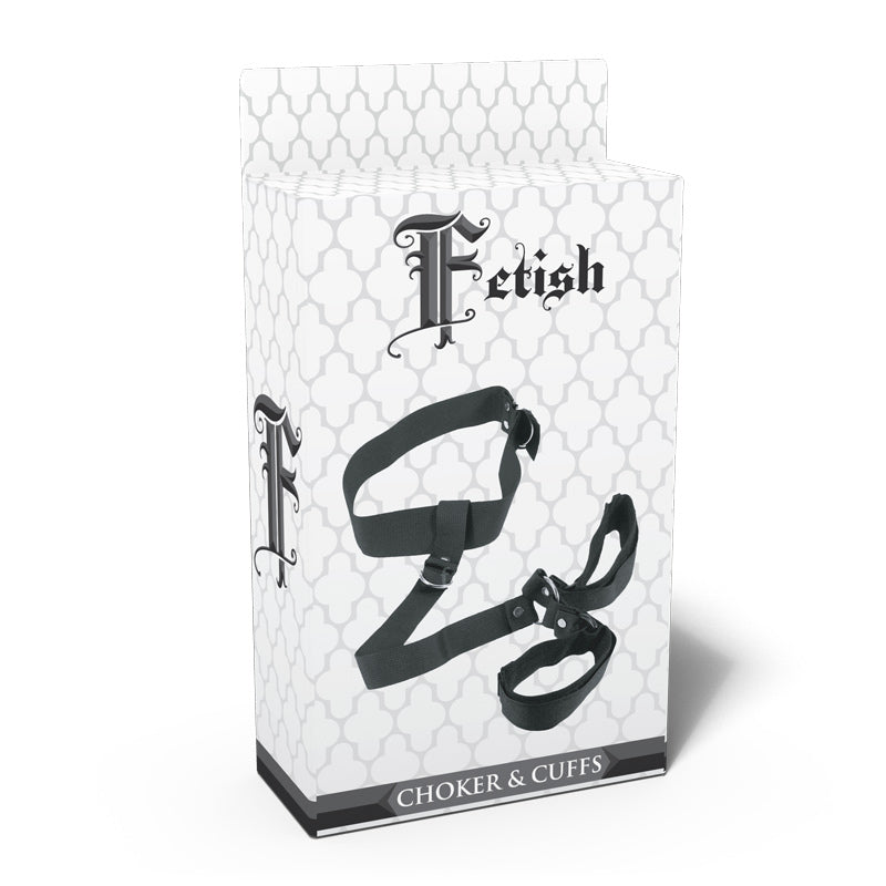 Fetish Choker &amp; Cuffs