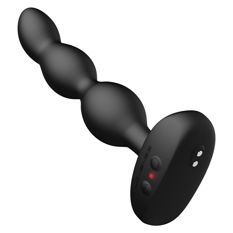 Ridge Bluetooth Rotating And Vibrating Anal Beads