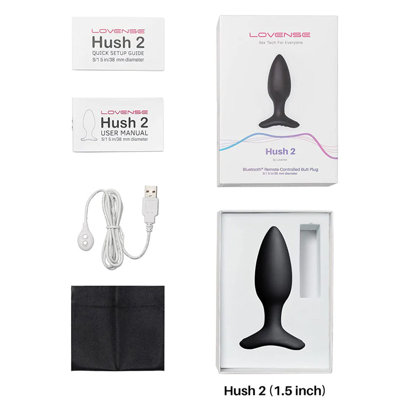Hush 2 - Bluetooth Butt Plug