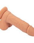 Detailed Silicone Dildo - Packed In Sealed Foil Bags