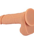 Detailed Silicone Dildo - Packed In Sealed Foil Bags