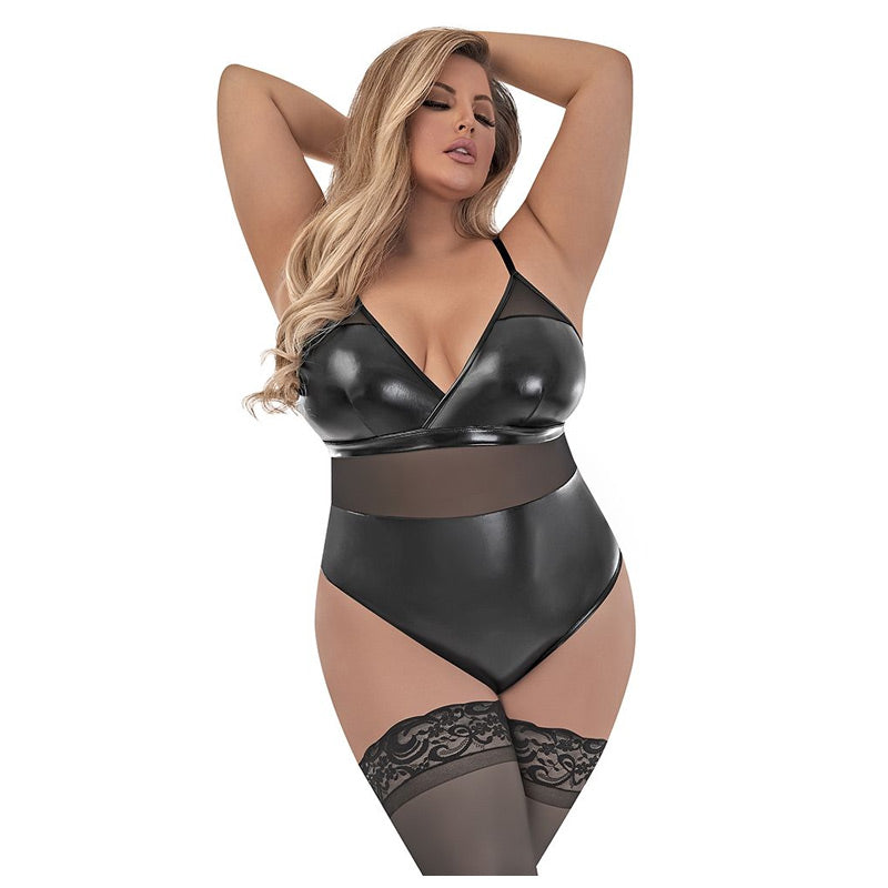 Wicked Ways Crotchless Teddy