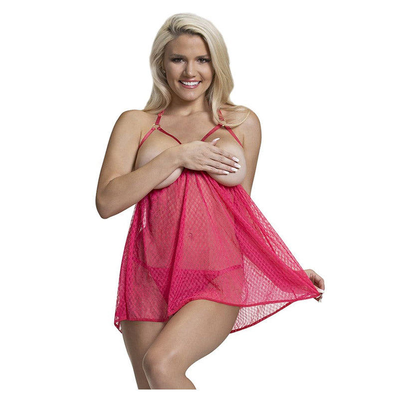 Diamond Girl Cupless Baby Doll Set