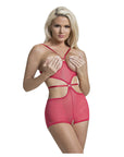 Diamond Girl Cupless And Crotchless Romper